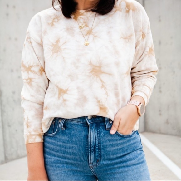 SOLD OUT Madewell Tie-Dye (Re)sourced Cotton Swing Sweatshirt - Picture 6 of 14